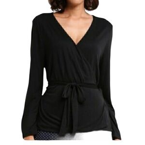 J Crew Women’s Wrap Blouse Sz Med.